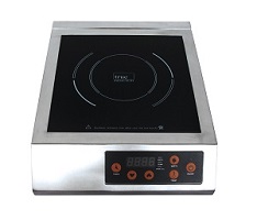 True Induction 858UL Certified 24-in 3 Elements Black Induction Cooktop